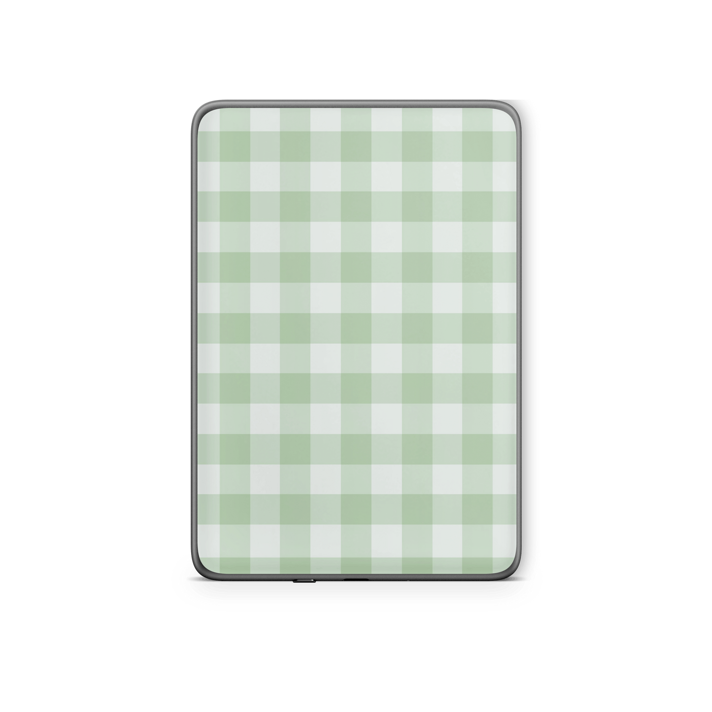 Green Gingham Kindle 6-inch Skin