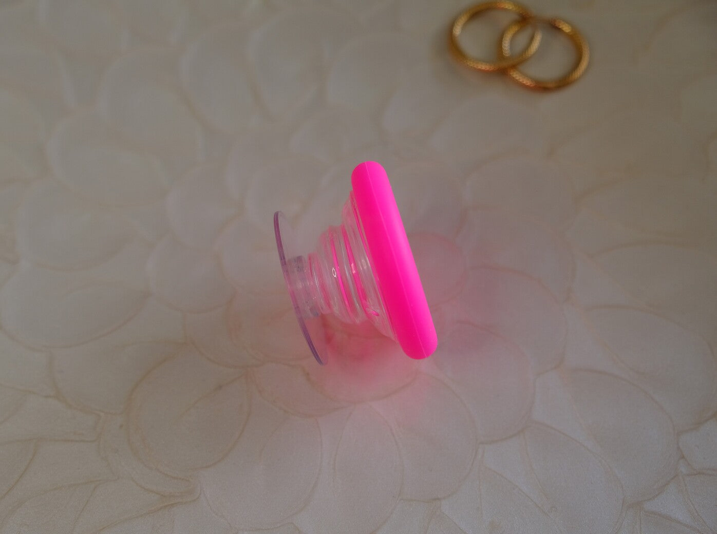 Bright Pink Phone Grip