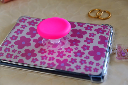 Bright Pink Phone Grip