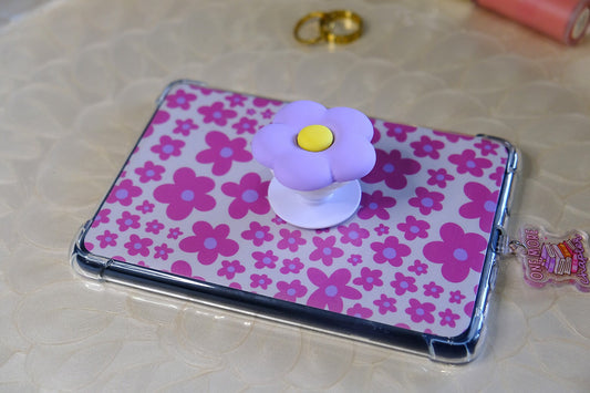 Lilac Purple Flower Phone Grip