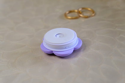 Lilac Purple Flower Phone Grip