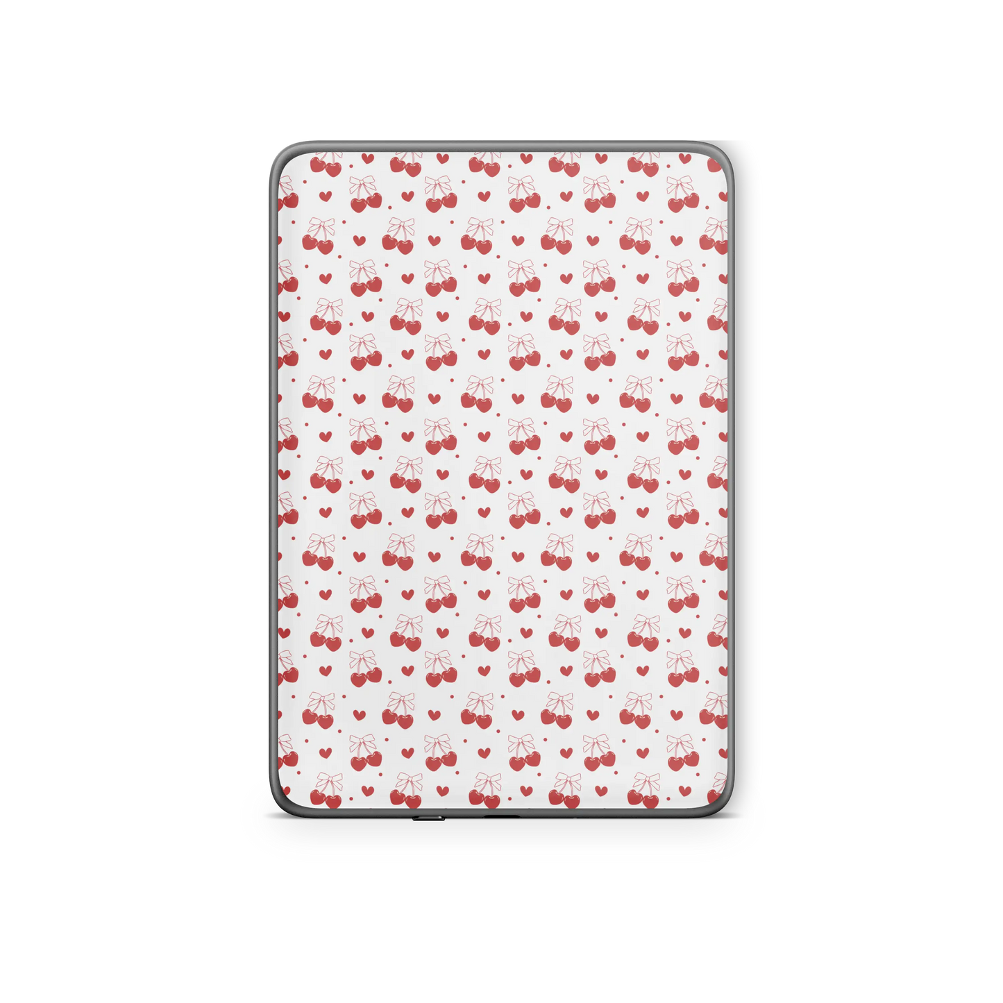 Red Cherry Hearts Kindle 6-inch Skin