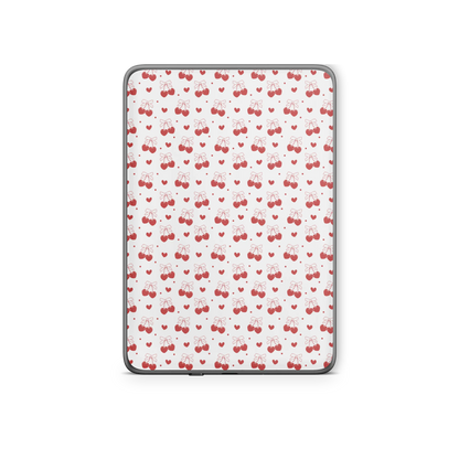 Red Cherry Hearts Kindle 6-inch Skin