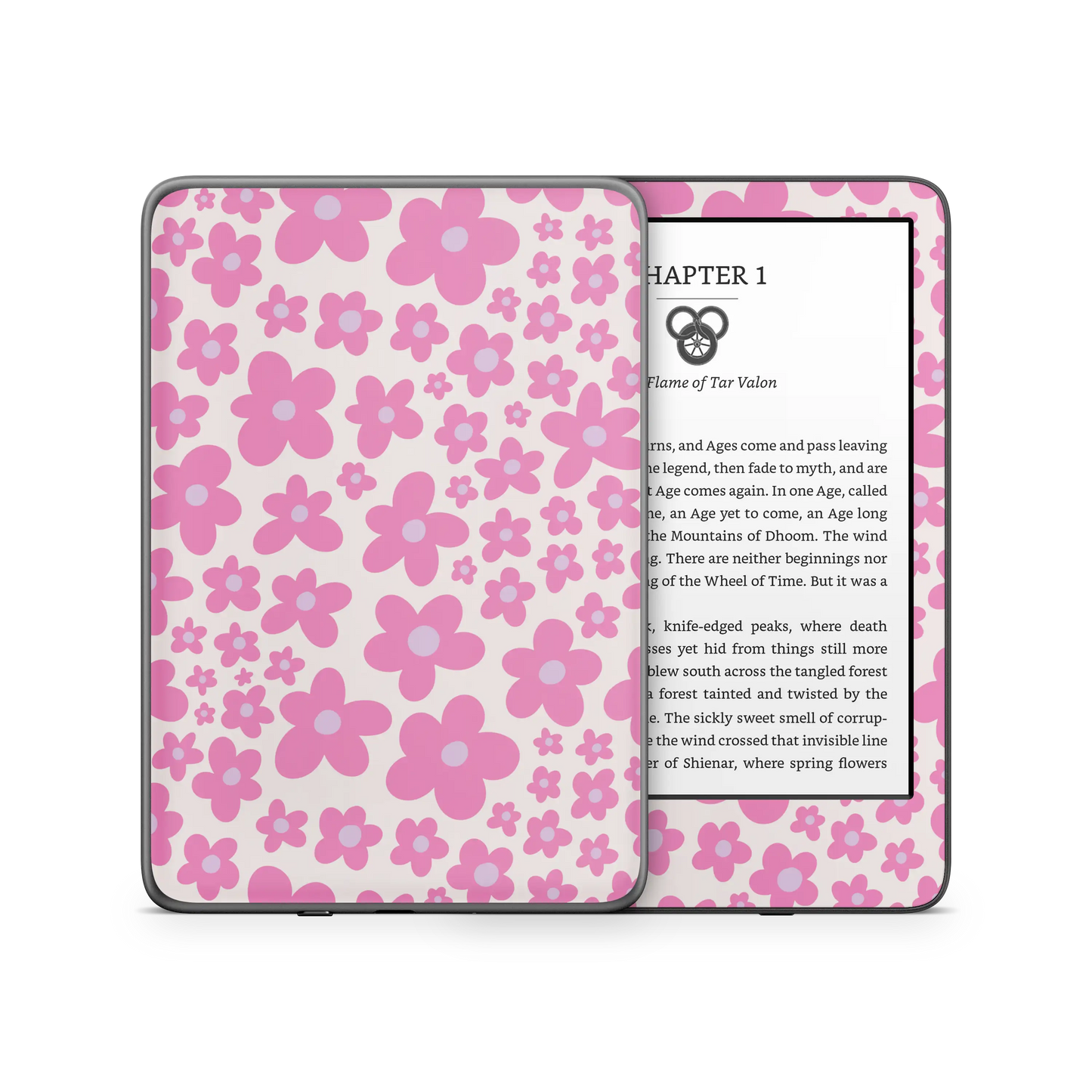 Pink Flower Kindle 6-inch Skin